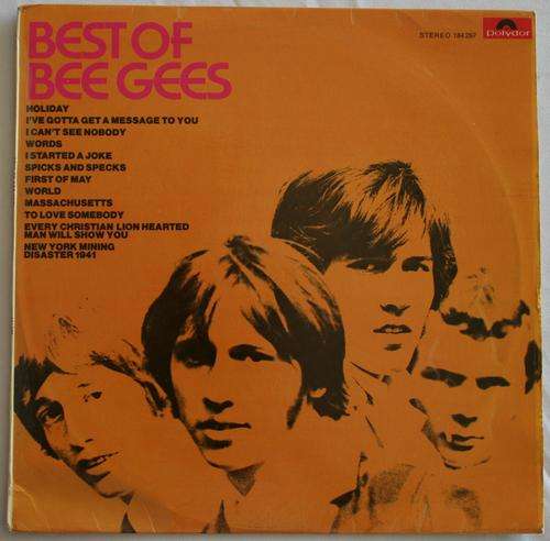 THE BEE GEES -- THE BEST OF -- VINYL LP RECORD