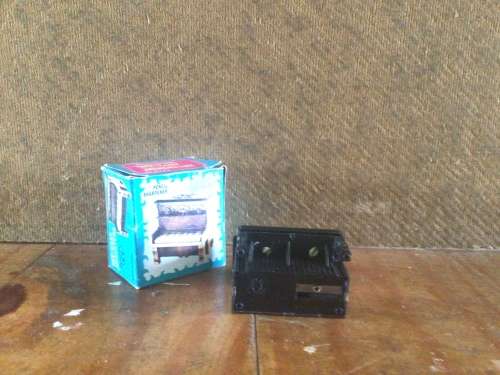Antique 1970s Diecast Miniture Piano Pencil Sharpener *Rare*