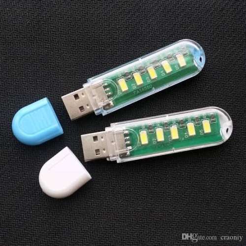 USB 5 LED Lamp White (No Cap included)