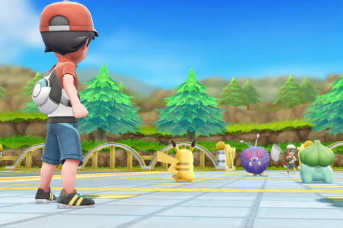 Pokemon: Let`s Go, Pikachu! (Nintendo Switch) MINT