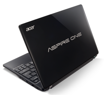 Acer Aspire One 725 netbook with laptop cover For Parts/Repair Please read