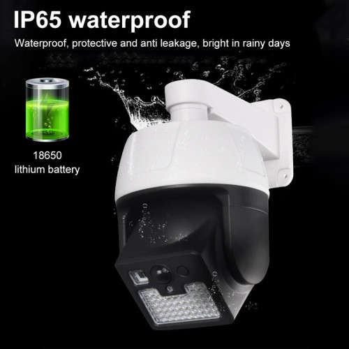 LED Solar Fake Surveillance Motion Sensor Light, Anti-Theft, Courtyard Outdoor Lighting, Street Ligh
