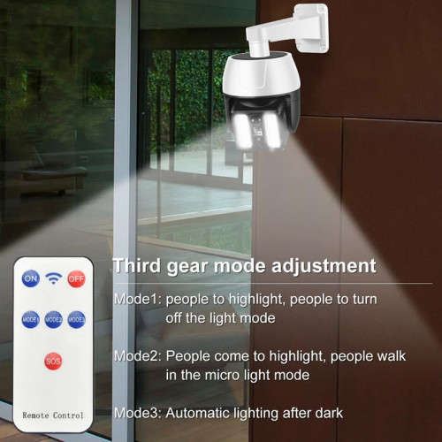 LED Solar Fake Surveillance Motion Sensor Light, Anti-Theft, Courtyard Outdoor Lighting, Street Ligh