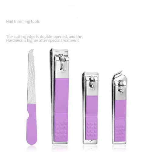 Nail Art Set Makeup Beauty Tools 12 Piece Portable Nail Clipper Set with Folding Bag