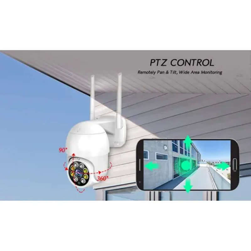 Wireless Surveillance Camera Home Wifi Monitor Full Color Night Vision Camera Network Support