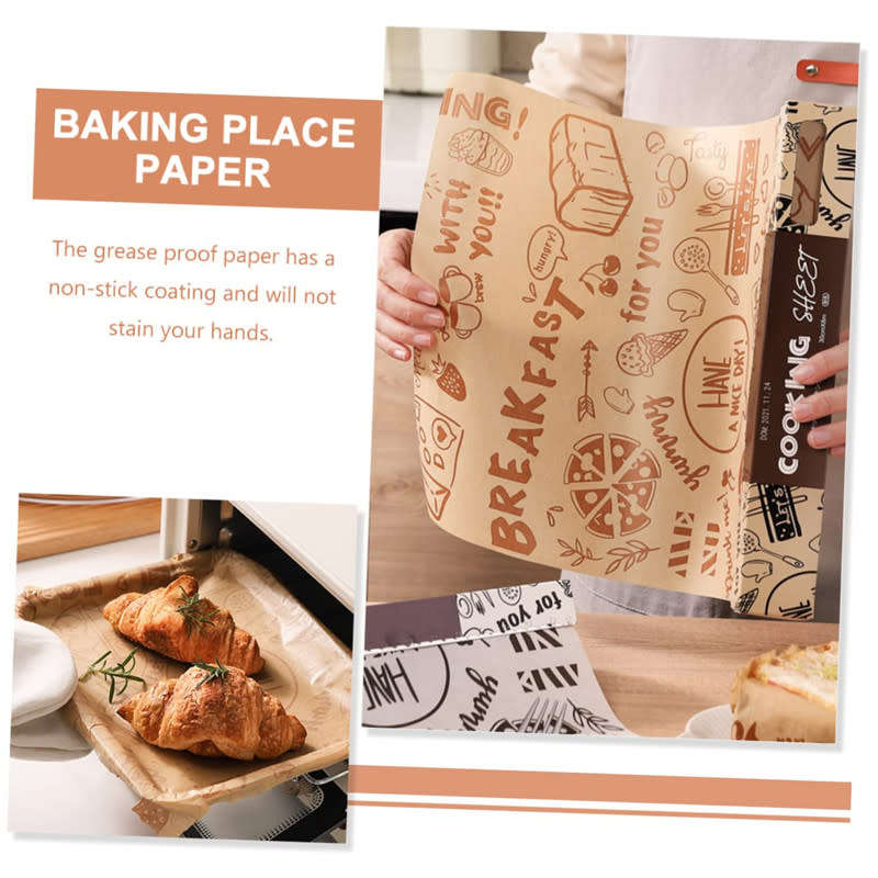 Oil Absorbing Paper Air Fryer Oven Baking Lining Cooking Oil Proof Baking Paper