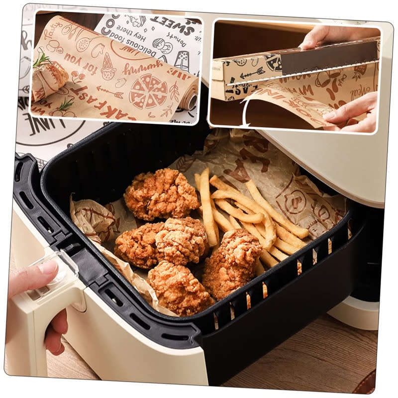 Oil Absorbing Paper Air Fryer Oven Baking Lining Cooking Oil Proof Baking Paper