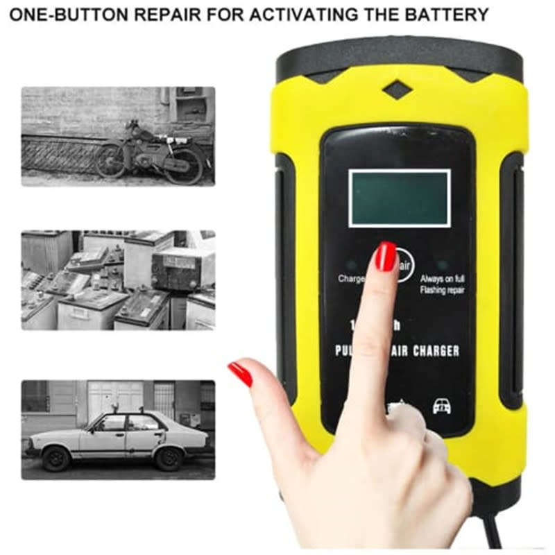 12V 6A Automatic Smart Car Charger Lead Acid Battery Charger