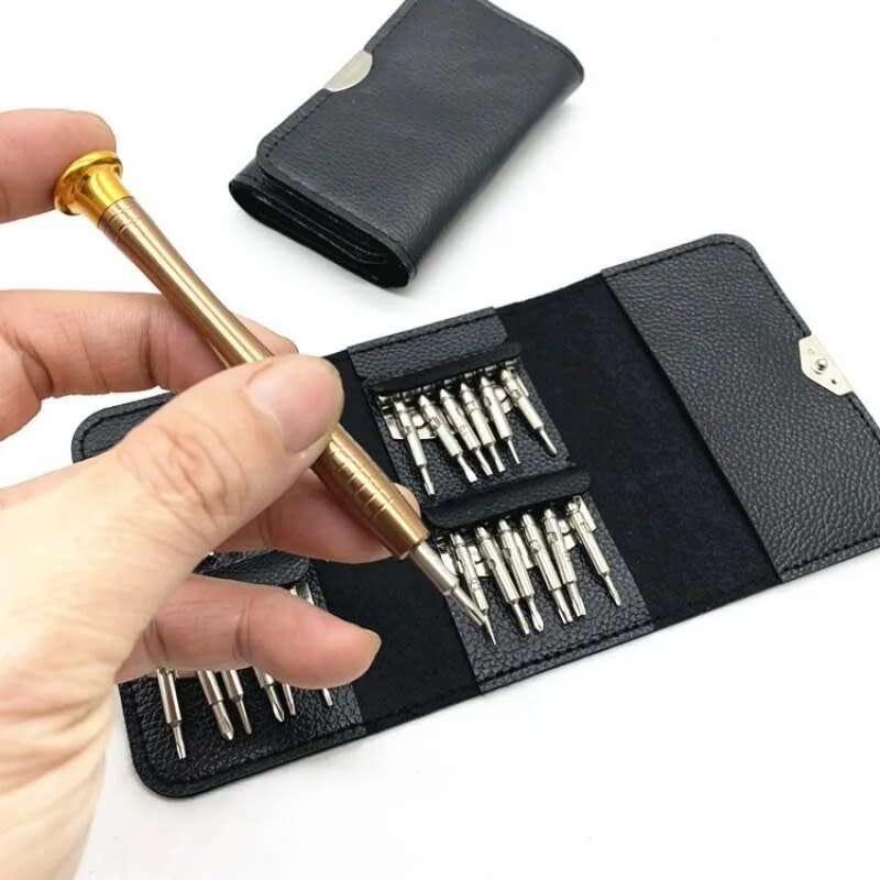 Mini Precision Multi-Function Screwdriver 25-In-1 Set With Magnetic Electronic Repair Tool