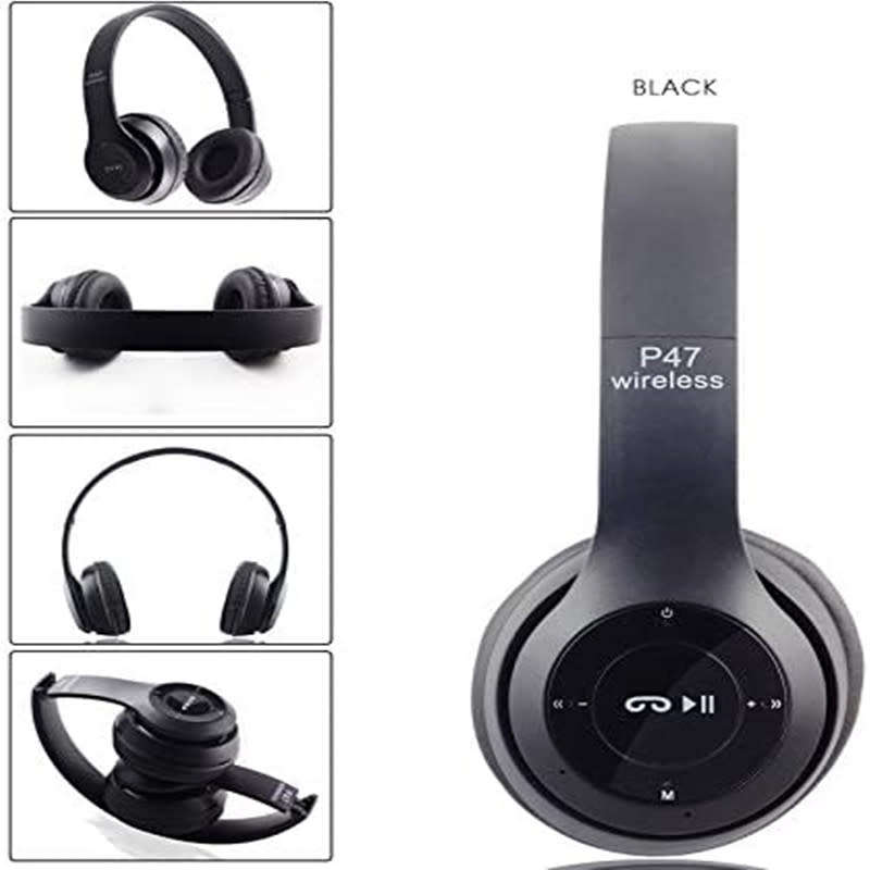 P47 Bluetooth Wireless Headset Foldable Headset