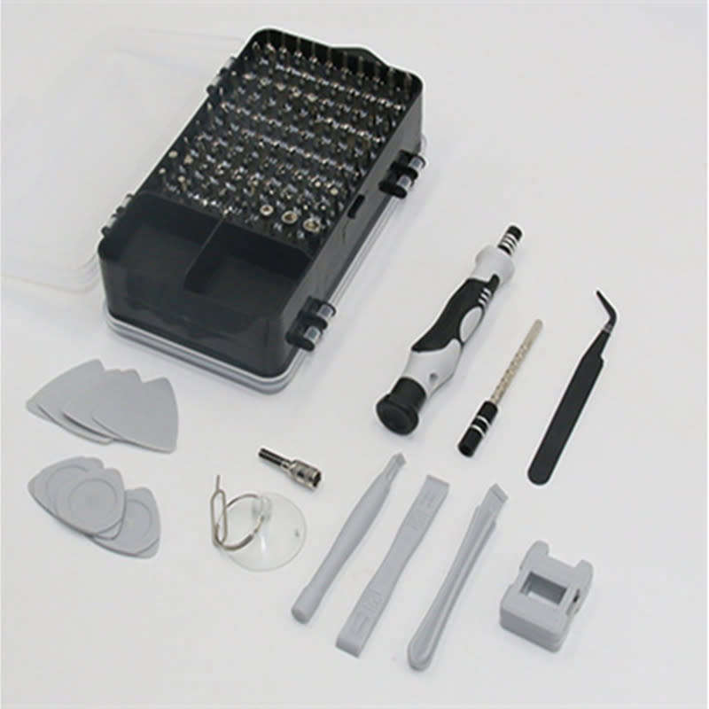 Precision Screwdriver Set Rust-Resistant 117 Pieces Multiple Sizes Suitable For Computer Watches
