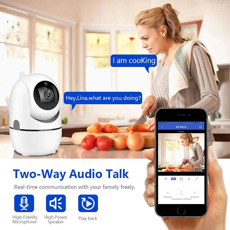Wireless Network WIFI Camera Night Vision Intelligent Automatic Tracking