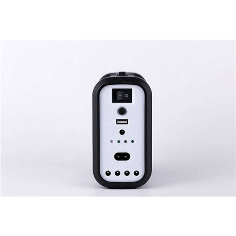 LED 3 Emergency Light Portable Battery Kit Solar Panel