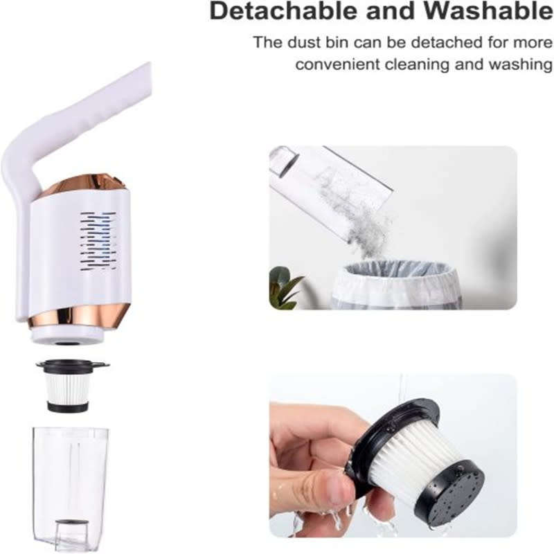 Mini Vacuum Cleaner Cordless Automatic Vacuum Cleaner Mopping Home Car Usec