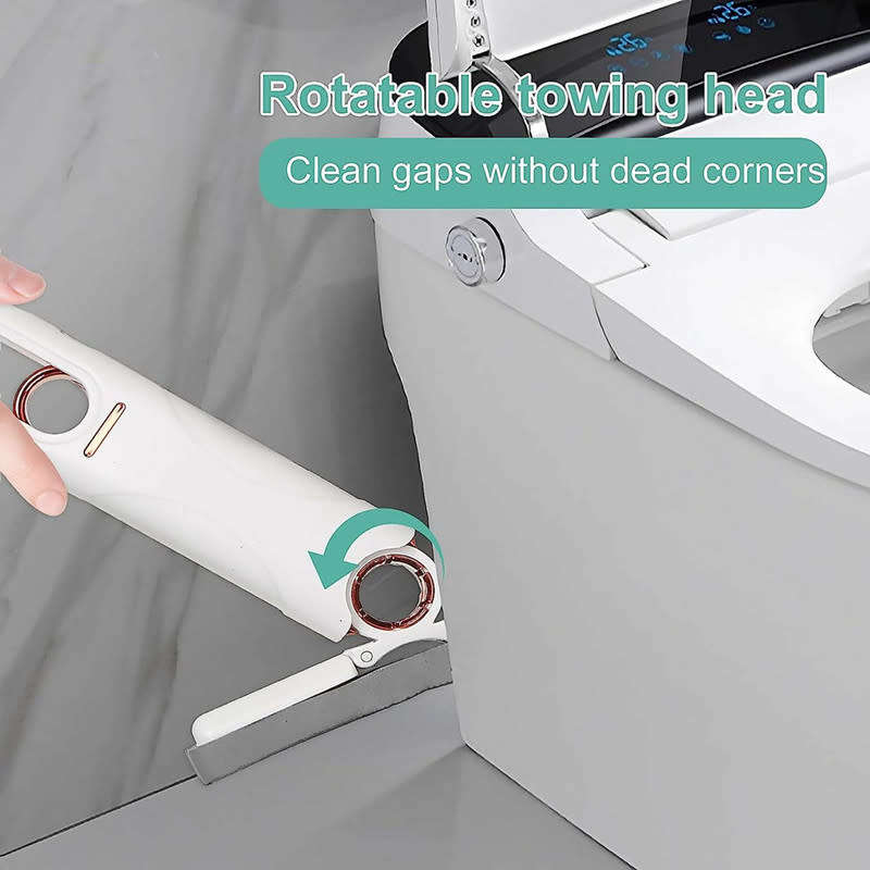 Portable Mini Multifunctional Squeeze Mop For Cleaning Floors Glass Kitchen Bathroom Car