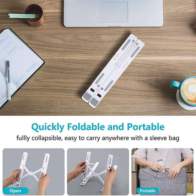 Portable Folding Adjustable Laptop Stand Support Base