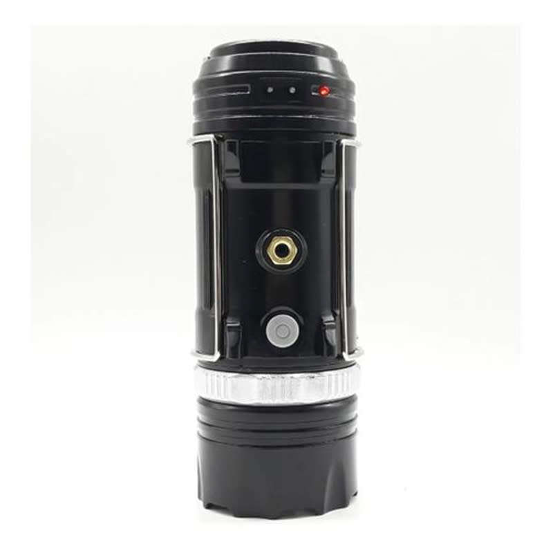 LED Solar Rechargeable Multifunctional Camping Flashlight Lantern