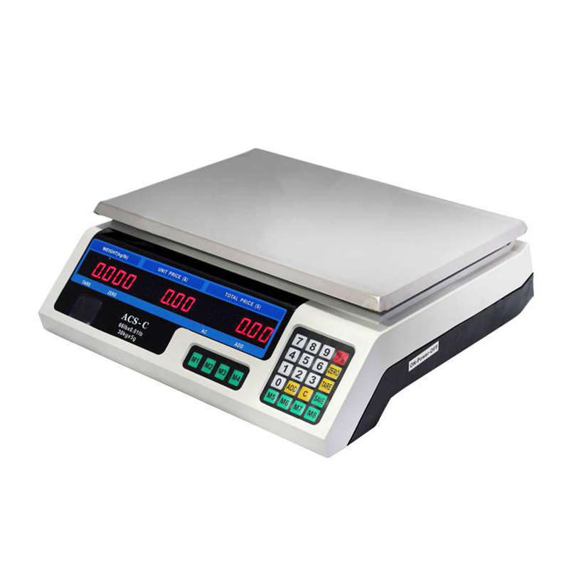 Digital Weight Scale 40kg With Price Display