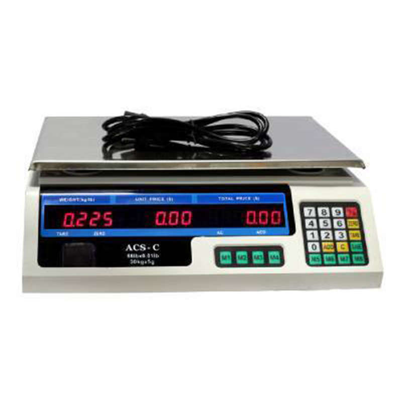 Digital Weight Scale 40kg With Price Display