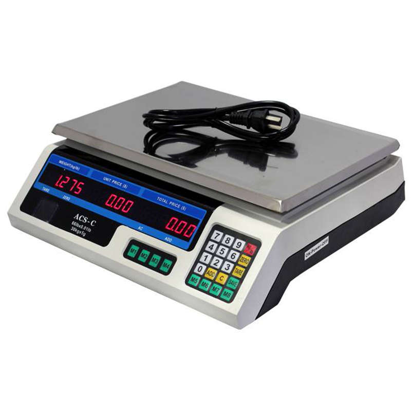 Digital Weight Scale 40kg With Price Display