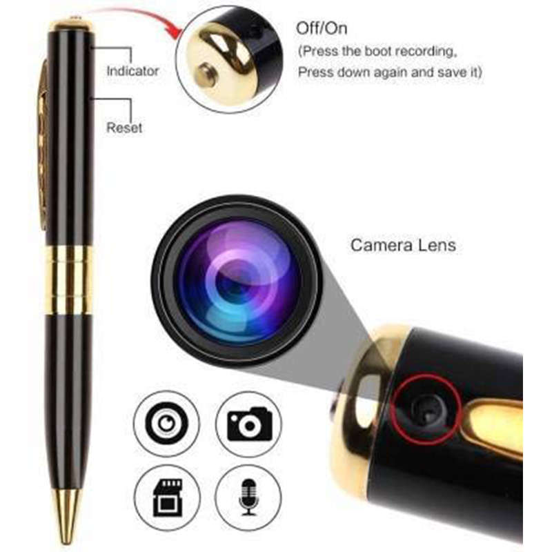 Portable Spy Pen Design Hidden Camera