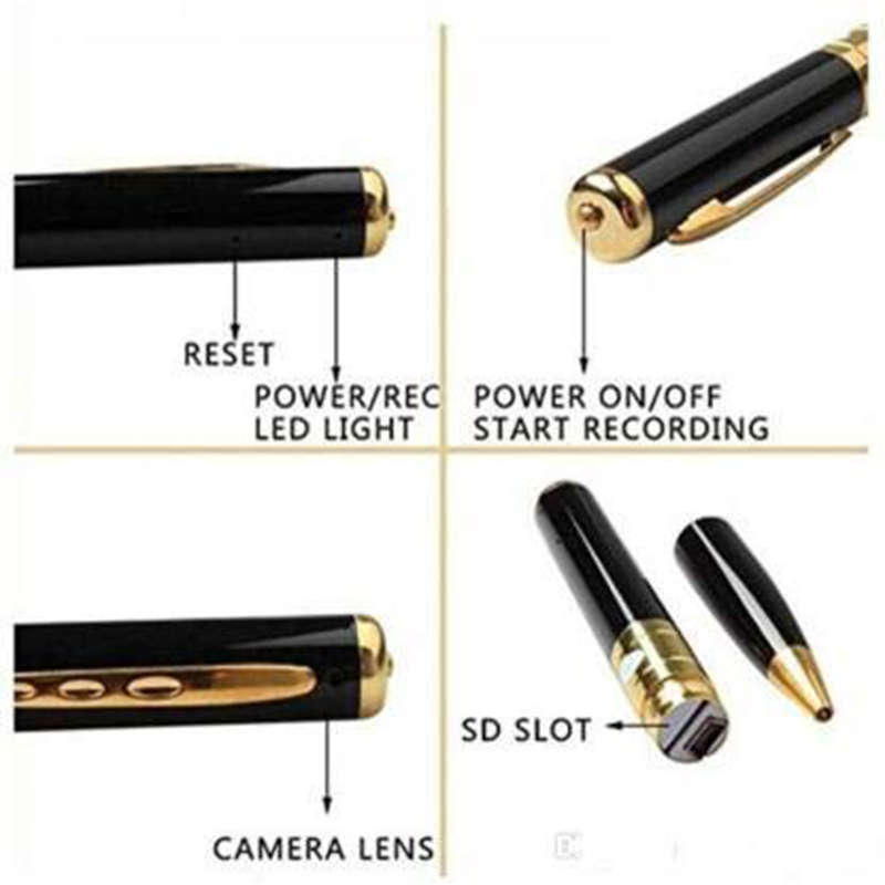 Portable Spy Pen Design Hidden Camera