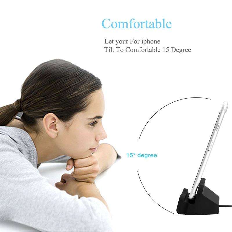 Convenient Desktop Sync Dock Charger For IPhone