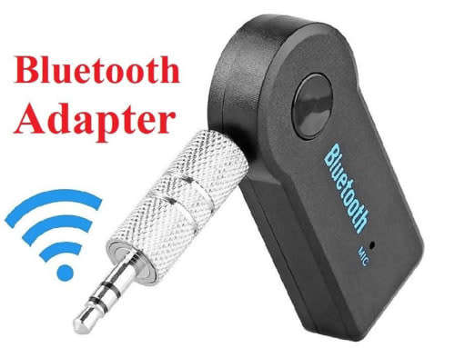 Wireless Bluetooth Adapter 3.5mm Auxiliary Audio Music Receiver Stereo Car Microphone