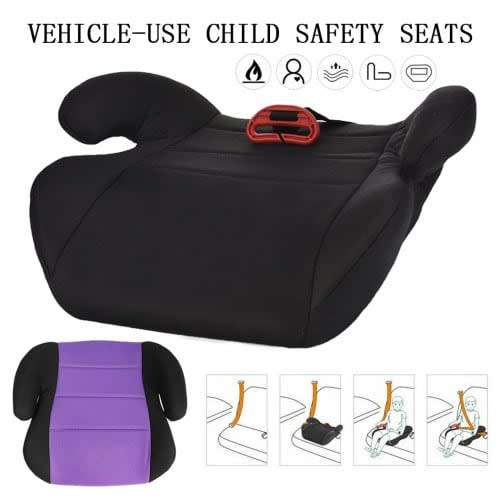 Non-Slip Portable Car Booster Seat Travel Mat For Kids Ages 6-12