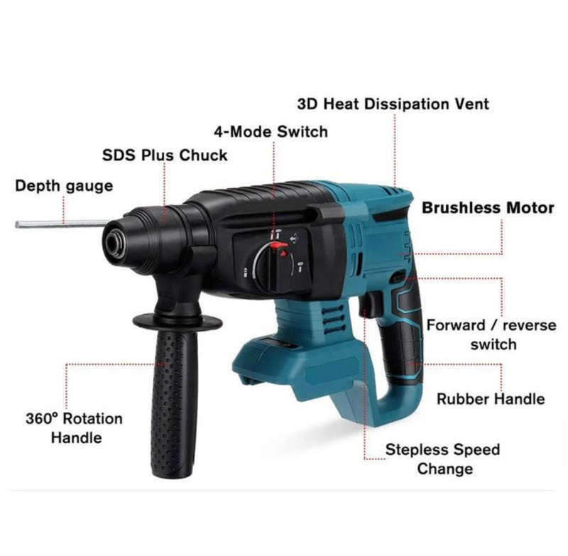 Portable 3:1 Cordless 21V Power Tool Set