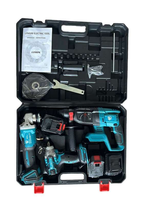 Portable 3:1 Cordless 21V Power Tool Set