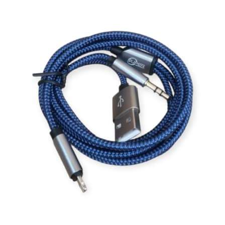 Thunderbolt To 3.5mm Aux And Usb Cable