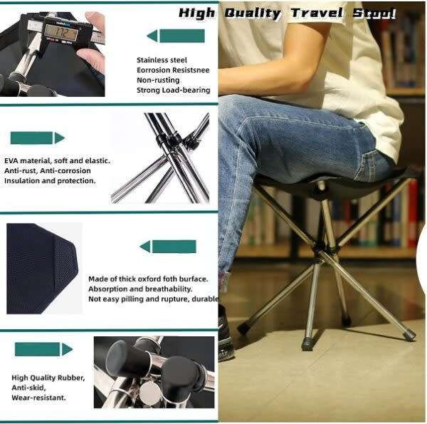 Portable Small Travel Folding Camping Stool