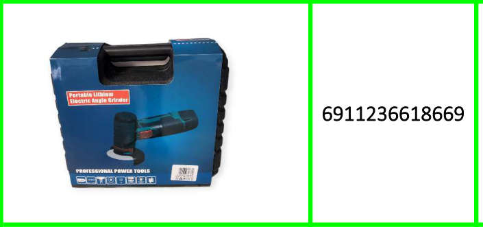 Portable Lithium Rechargeable Electric Angle Grinder