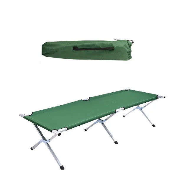 Durable And Portable Aluminum Alloy Camping Folding Bed