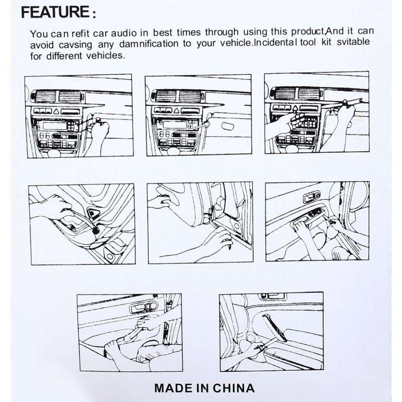 Portable Professional Car Repair Tool Set