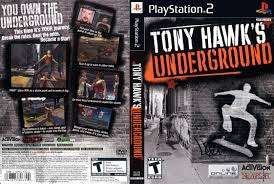 TONY HAWKS UNDERGROUND PS2