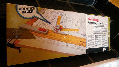 Rotring A2 drafting machine unit