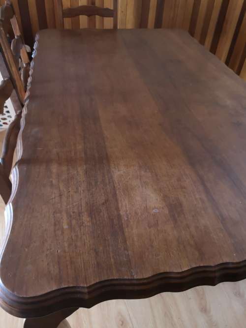 6  Seater Dining room set - Imbuia wood