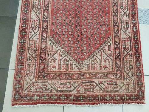 HANDMADE BUKHARA CARPET  253 X 105 CM