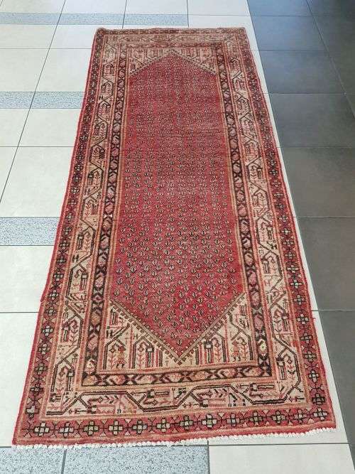 HANDMADE BUKHARA CARPET  253 X 105 CM