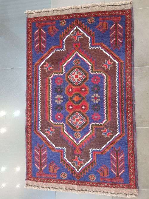 BLUCHI HANDMADE CARPET 145 X 85 CM