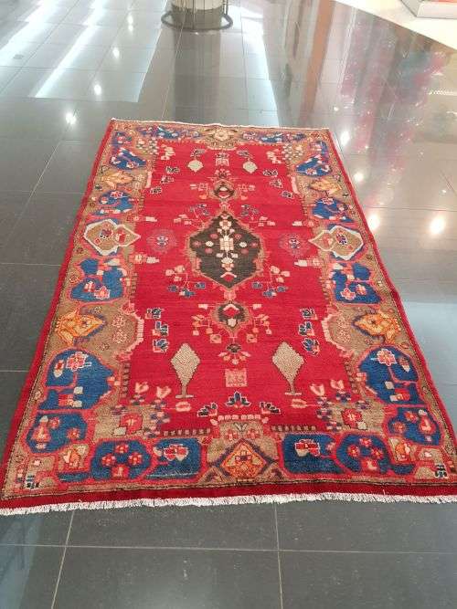 HAMADAN HANDMADE PERSIAN CARPET 255 X 153 cm