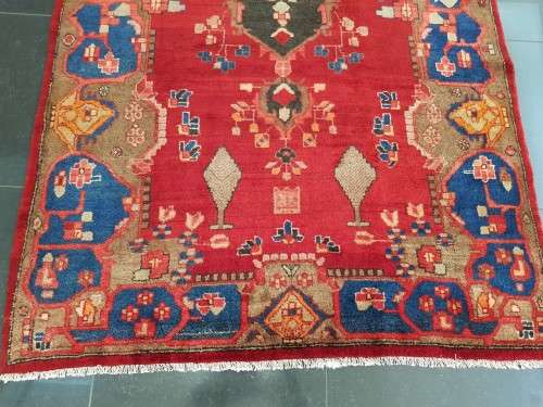 HAMADAN HANDMADE PERSIAN CARPET 255 X 153 cm