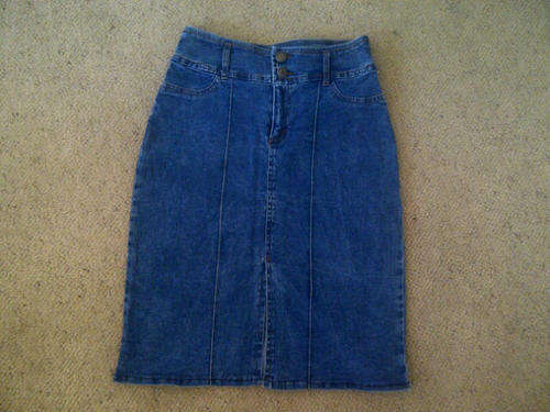 Denim pencil skirt from IDENTITY size 32