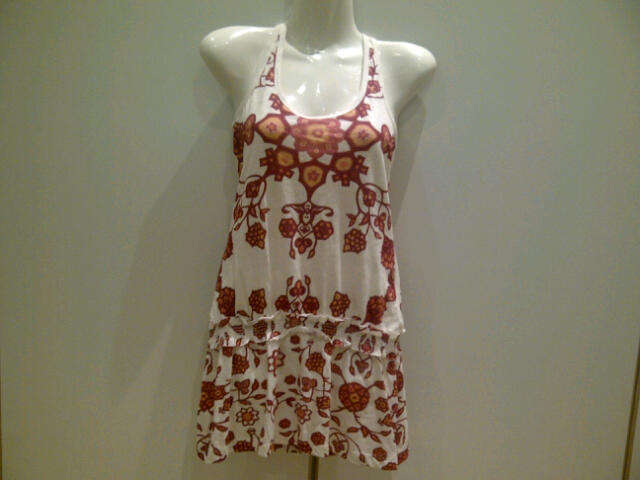Stunning print summer dress, size XS