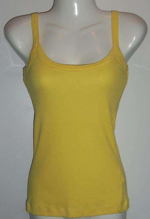 Yellow vest by TOPSHOP, size 6