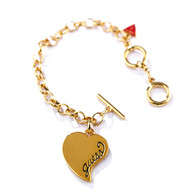 Original GUESS gold heart bracelet, BRAND NEW