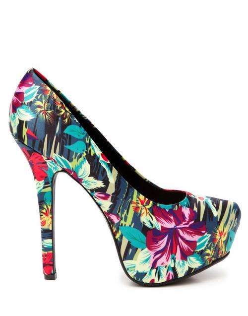 Zoom Alison Floral Platform heel, BRAND NEW