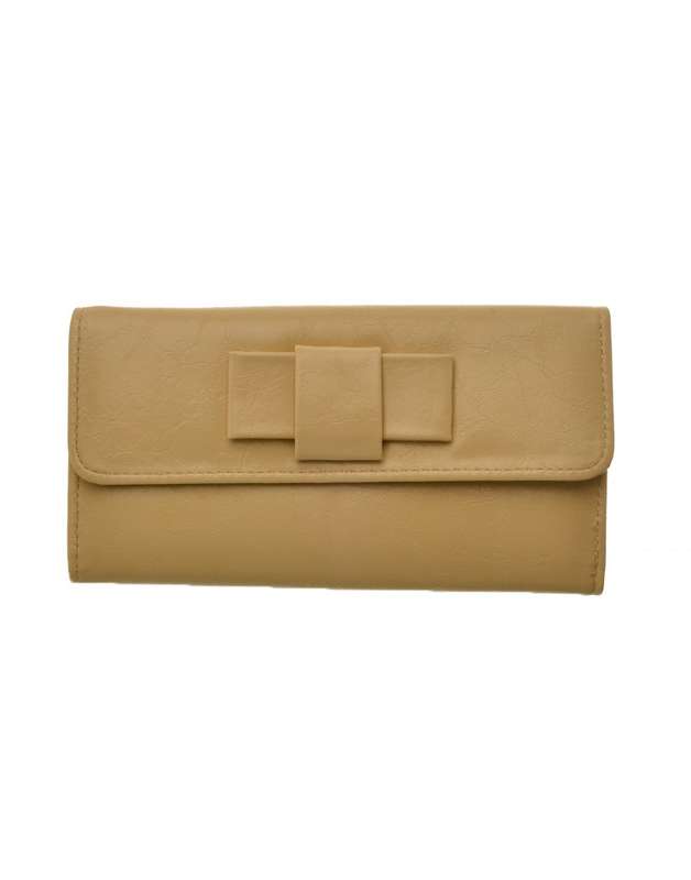 ZOOM Keira clutch wallet purse, in Tan, BRAND NEW